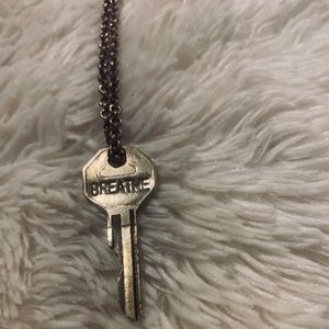 Breathe Key Necklace
